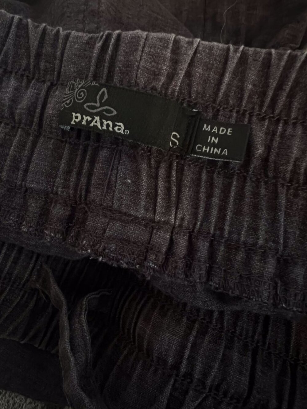 Prana mantra UPF 50+ coal grey large casual jogger Small - Picture 6 of 11